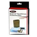 MX30616 Dual 2.5in Hard Drive Protection Box, Grey