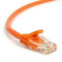 MX314 Snagless CAT5e Patch Cable, Orange, 3ft.