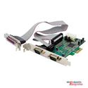 MX31895 2S1P Native PCI Express Parallel Serial Combo Card with 16550 UART