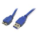 MX32437 SuperSpeed USB 3.0 Cable, A to Micro B, 3ft.