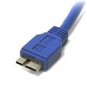 MX32437 SuperSpeed USB 3.0 Cable, A to Micro B, 3ft.