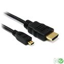 MX33073 HDMI 1.4 to Micro HDMI Cable, 6ft
