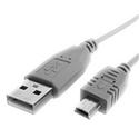 MX3316 Mini USB 2.0 Cable for Digital Cameras, A to Mini B 5-Pin, 10ft.