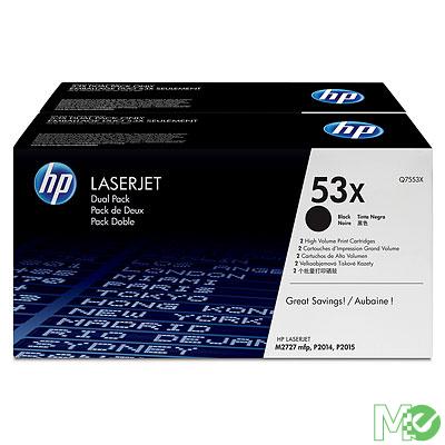 MX33517 LaserJet 53X Print Cartridges, Black - Dual Pack