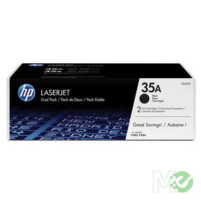 MX36089 LaserJet 35A Print Cartridge, Black - Dual Pack