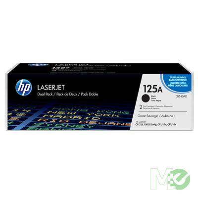 MX36091 Color LaserJet 125A Print Cartridge, Black - Dual Pack