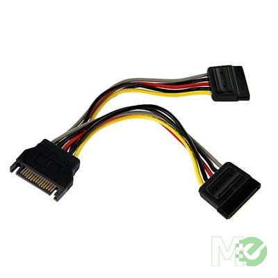 MX36488 SATA Power Y Splitter Cable Adapter, 6in