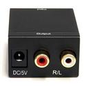 MX37393 SPDIF Digital Coaxial or Toslink to Stereo RCA Audio Converter