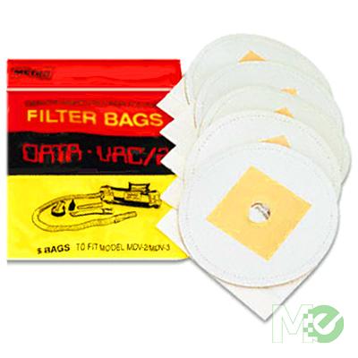 MX40023 Disposable Replacement Vacuum Bags, 5 Pack