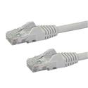 MX41892 Snag-less Cat 6 Patch Cable, White, 3ft.