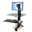 MX42330 WorkFit-S, Single LD with Worksurface+