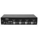 MX42623 4-Port USB DisplayPort KVM Switch w/ Audio