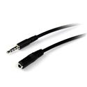 MX45937 3.5mm 4 Position TRRS Headset Extension Cable, M/F, 1m