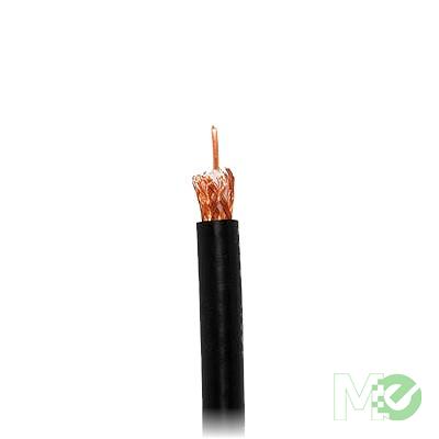 MX46129 RG59 Coaxial Cable, 20AWG, 1,000ft Bulk Box, Black