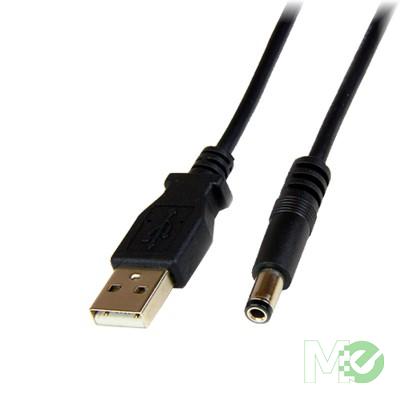 MX47487 USB A to Type N Barrel Power Plug Adapter Cable, 1m 