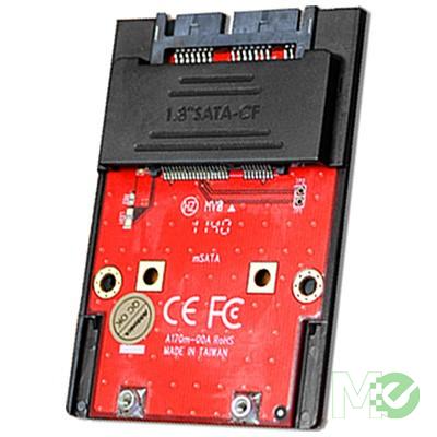 MX47827 mSATA to 2.5in micro SATA SSD Adapter
