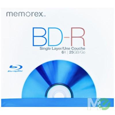 MX49366 25GB 6x BD-R Blu-ray Disc, Single Pack