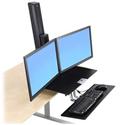 MX50497 WorkFit-S Dual Monitor with Worksurface+ Stand