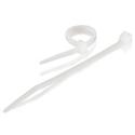 MX50576 100 Pack Cable Ties, 4.0in, White