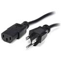 MX53292 Computer Extension Power Cord, 14 AWG, NEMA5-15P to C13, 10ft.