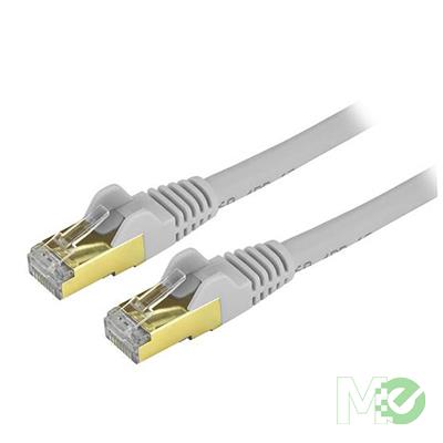 MX53996 Cat 6a STP Cable, Gray, 1ft.
