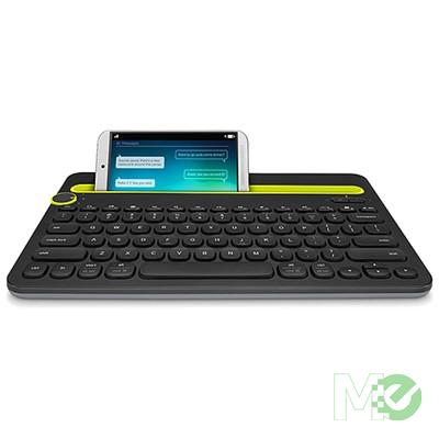 MX54264 K480 Multi-Device Bluetooth Wireless Keyboard, Black