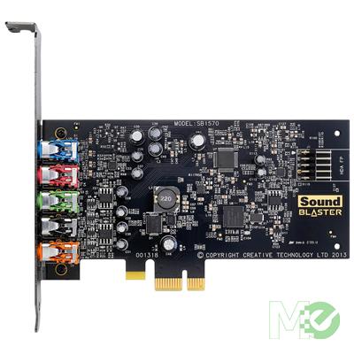 MX55197 Sound Blaster Audigy Fx 5.1 Sound Card, PCIe 