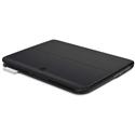 MX55951 Ultrathin Keyboard Folio Protective Case w/ Integrated Keyboard for Samsung Galaxy Tab 4 10.1