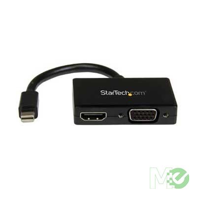 MX56432 Travel A/V adapter: 2-in-1 Mini DisplayPort to HDMI or VGA converter