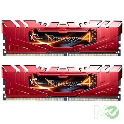 MX58566 Ripjaws 4 Series 8GB PC4-19200 Dual Channel DDR4 Kit (2 x 4GB), Red
