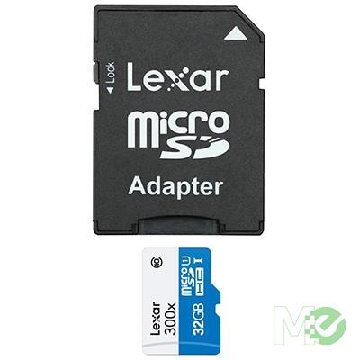 MX59831 High-Performance 300x microSDHC UHS-I Card, 32GB