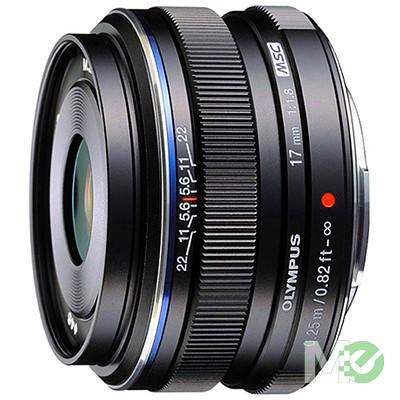 MX60188 M.Zuiko 17mm f1.8 Lens, Black