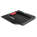 MX60758 SSD/HDD Aluminum Caddy for 9.5mm ODD Laptop Drive Bay
