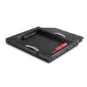 MX60758 SSD/HDD Aluminum Caddy for 9.5mm ODD Laptop Drive Bay