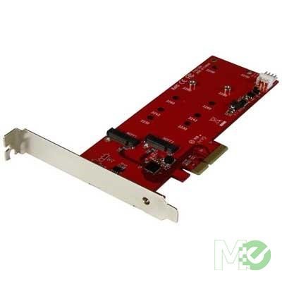 MX60976 2x M.2 SSD Controller Card PCIe 