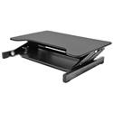 MX62363 Adjustable Desk Riser, Black w/ Sliding Keyboard Tray