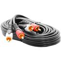 MX63772 UHS562 Shielded RCA Stereo Cable, 12ft