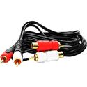 MX63775 UHS563 RCA Stereo Audio Piggyback Cable, 6 Foot
