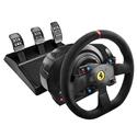 MX63899 T300 Ferrari Integral Racing Wheel w/ Pedal Set, Alcantara Edition, for PS3, PS4, PC