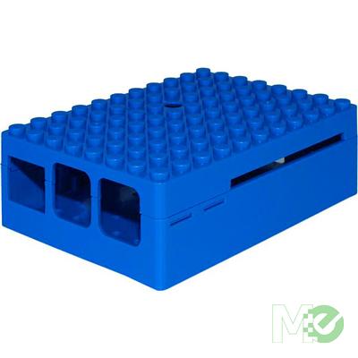 MX65158 PiBlox Raspberry Pi Enclosure Case, for Pi 3, Pi2 and B+ Computers, Blue