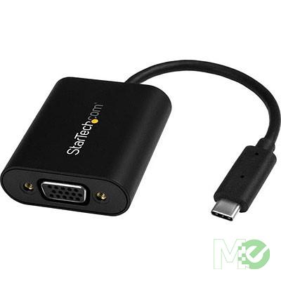 MX65789 USB-C to D-Sub Adapter, Black
