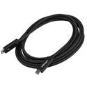 MX65902 Thunderbolt 3 Cable, MM, 40Gbps, 100W, Black, 2m