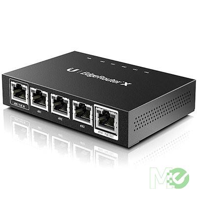 MX66102 EdgeRouter X 5-Port Advanced Gigabit Ethernet PoE Router