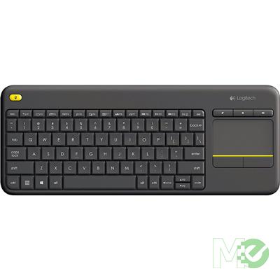 MX66376 Wireless K400 Plus Wireless Keyboard w/ French Layout, Black