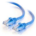 MX66484 Snagless Cat 6 Patch Cable, 1Gb, 1 Foot, Blue