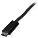 MX66560 USB-C to VGA Adapter Cable, Black, 1m