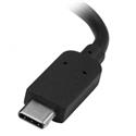 MX66562 USB-C to VGA Adapter, Black w/ USB Power Delivery