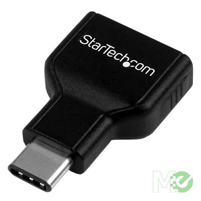 MX66567 USB-C to USB-A USB 3.0 Adapter, M/F, Black
