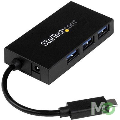 MX66594 4-Port USB-C to USB-C and USB-A Hub w/ Univeral Power Adapter