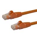 MX67219 Snag-less Cat 6 Patch Cable, Orange, 7ft.